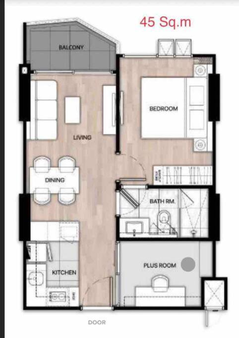 New & Cozy 2 Bedroom @ The Astra Sky River Chiang Mai Esterno foto