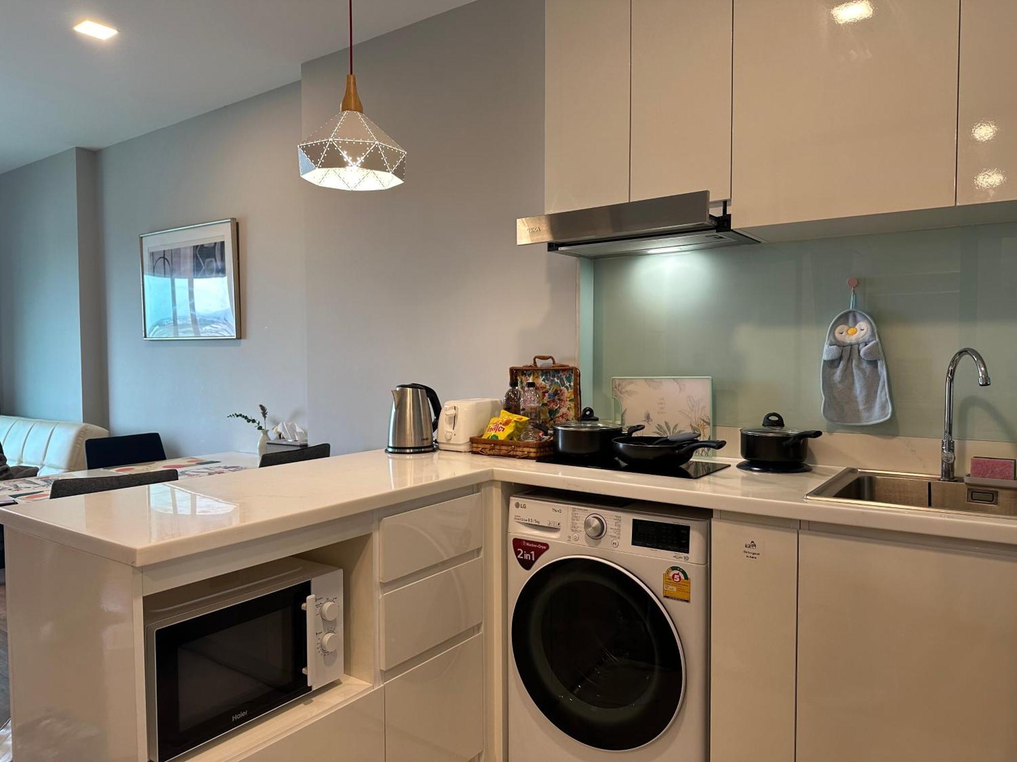 New & Cozy 2 Bedroom @ The Astra Sky River Chiang Mai Esterno foto
